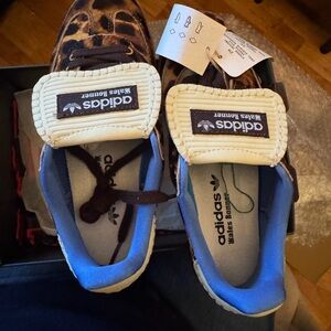 Wales Bonner x adidas Samba 'Leopard Pony'